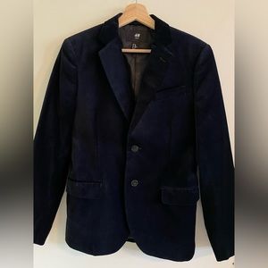 H&M velvet blazer